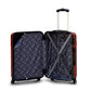32" Red Colour Travel Way ABS Luggage Lightweight Hard Case Trolley Bag Zaappy.com