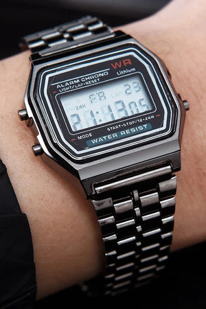 Ordinary Digital Watch | Classic Design Watch | 3 Piece Set Combo