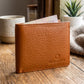 Oriyana Men's Genuine Leather RFID Blocking Wallet | LL 3062 Leather Wallet