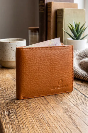 ORIYANA Men's Genuine Leather RFID Blocking Wallet | LL 3062 Leather Wallet