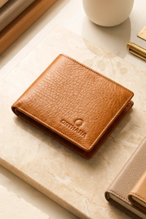 ORIYANA Men's Genuine Leather Wallet | 2 Fold Wallet