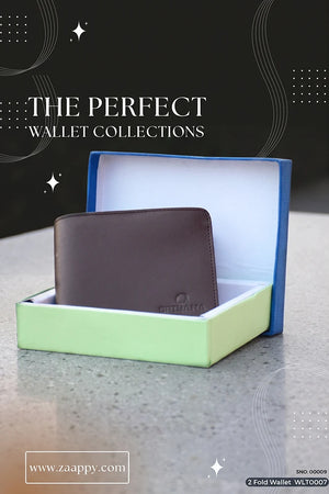 ORIYANA Men's Genuine Leather Wallet | 2 Fold Wallet