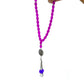 Smooth and Shiny Oval Shape Tasbeeh Misbaha | Muslim Rosary Prayer Beads 33 Stones Zaappy