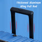 Premium Aluminum Hard Shell Luggage Zipperless Suitcase Set with Thickened aluminum alloy pull rod