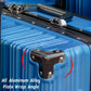 Premium Aluminum Hard Shell Luggage | Zipperless Suitcase Set with alloy plate wrap angle
