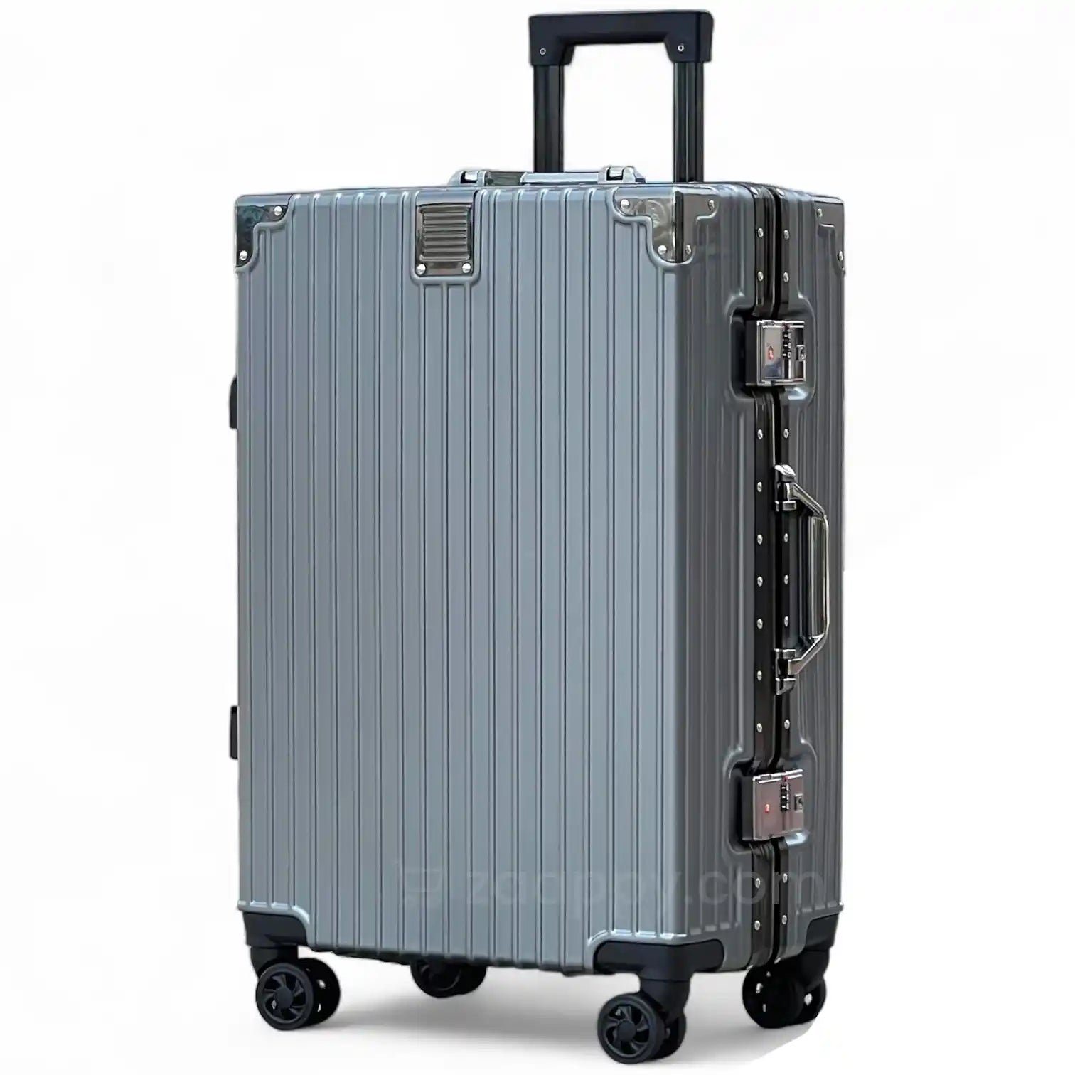 Prosp Premium Aluminum Hard Shell Luggage | Zipperless Suitcase Set with TSA Lock | Silent 360° Spinner Wheels | 3 Piece Set 20" 24" 28" Inches