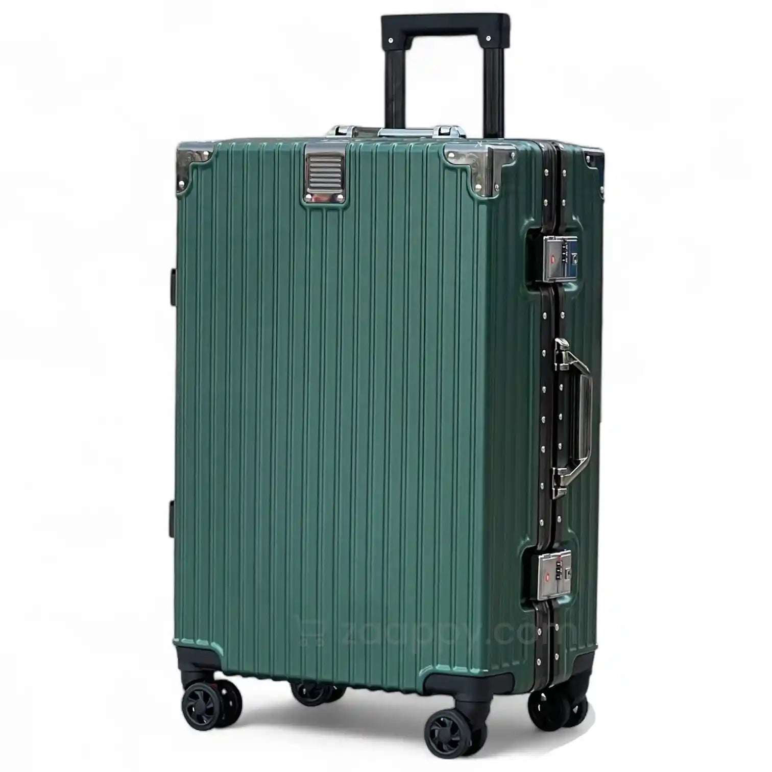 Prosp Premium Aluminum Hard Shell Luggage | Zipperless Suitcase Set with TSA Lock | Silent 360° Spinner Wheels | 3 Piece Set 20" 24" 28" Inches