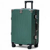 24 Inch Premium Aluminum Hard Shell Luggage | Zipperless Suitcase with TSA Lock | Silent 360° Spinner Wheels