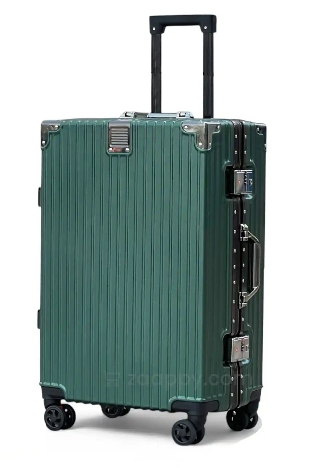 Prosp Premium Aluminum Hard Shell Luggage | Zipperless Suitcase Set with TSA Lock | Silent 360° Spinner Wheels | 3 Piece Set 20" 24" 28" Inches