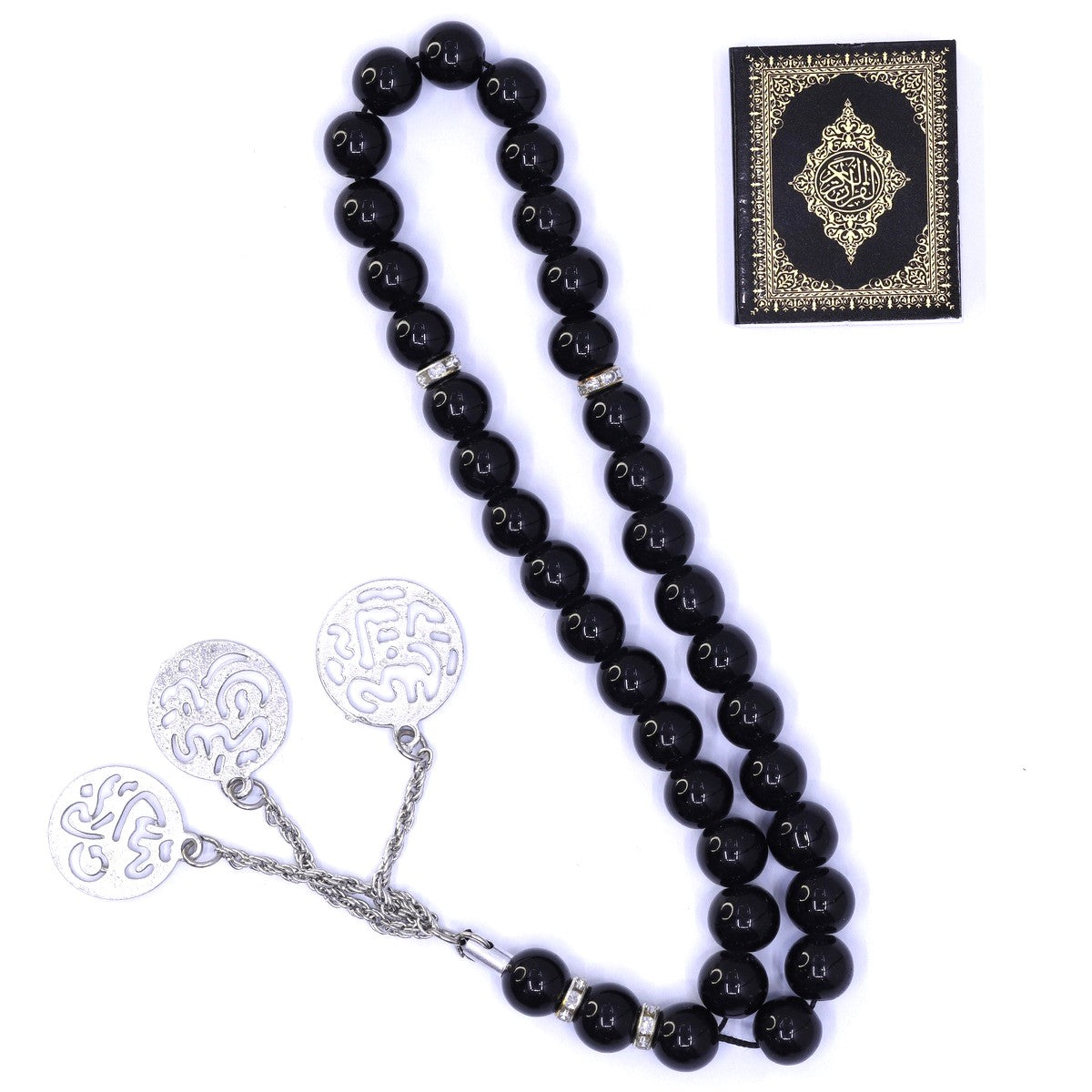 Large Stone Pearl Tasbeeh Circular Prayer Beads