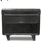 Premium PU leather Carry On Suitcase with front pocket
