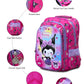 16 Inch Character Printed School Bag for 4 to 12 Years, Lightweight with Adjustable Strap Buckle