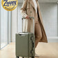 Polite Aluminium Hand Carry Lightweight Green Colour Stylish Zaappy luggage with Wide Handle and Spinner Wheels With 360° Rotation