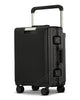 Polite Wide Handle Hard Shell Aluminium Lightweight Cabin Luggage with Smooth Silent Spinner Wheels