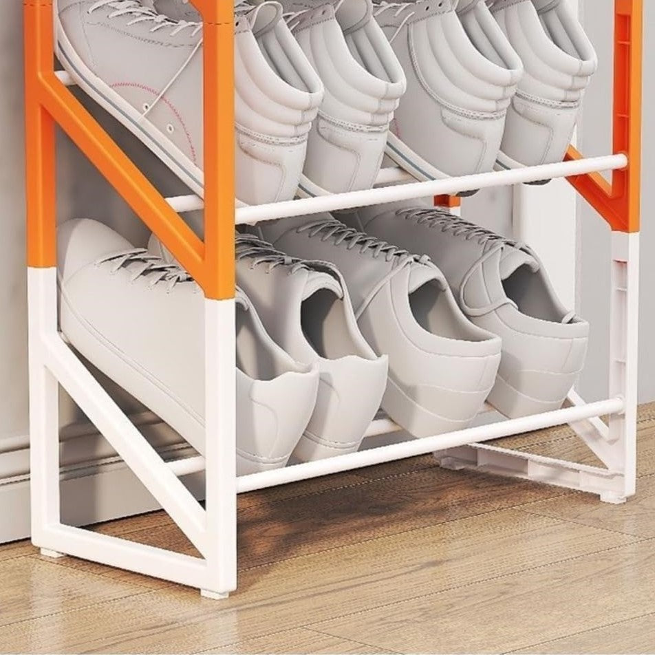 Multifunctional Free Standing Shoe Rack | Multi Layer Portable Shoe Storage Organizer