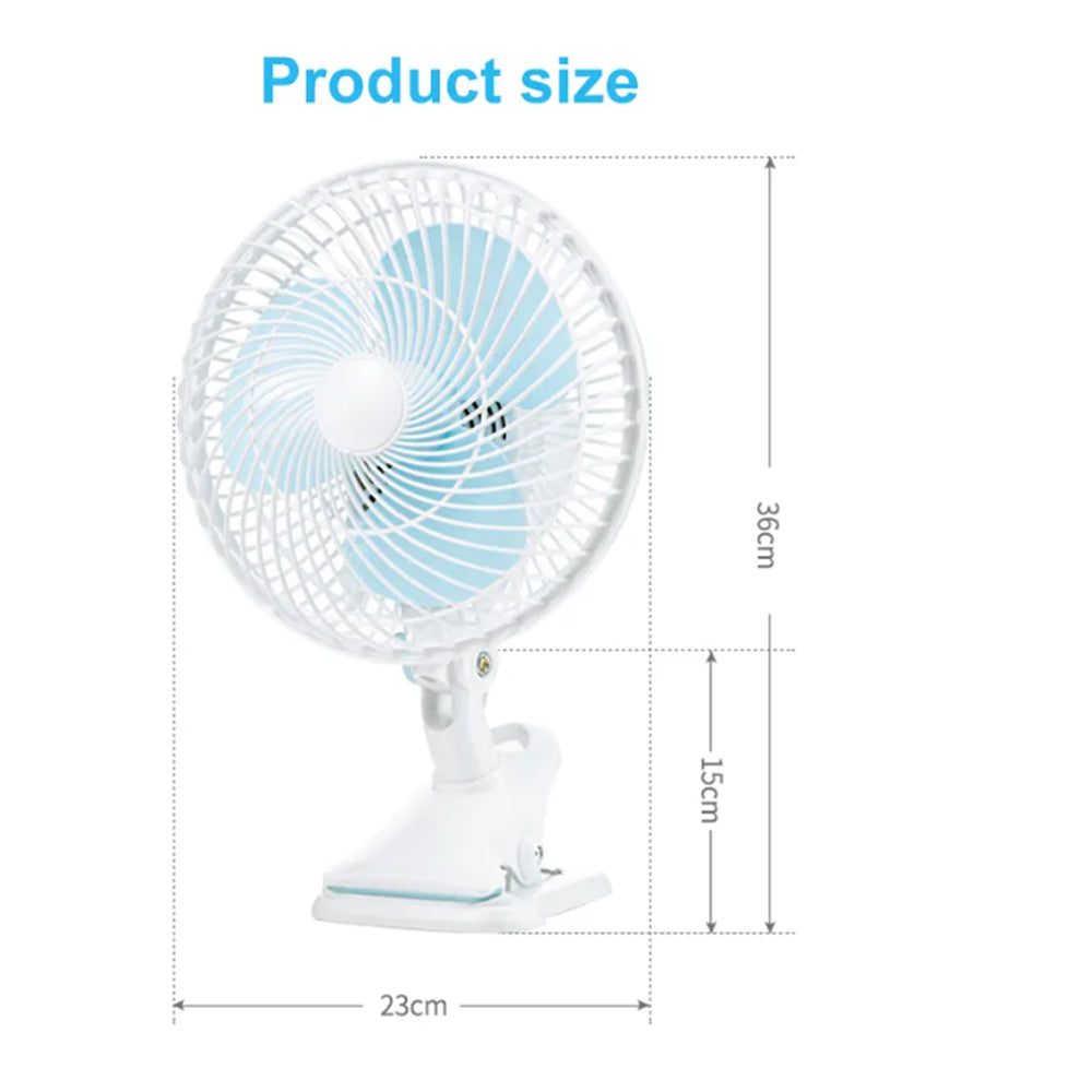 Wired Clipping Swing Fan for Cool Winds | Medium Size Fan