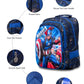 16 Inch Power Hero Character Printed School Bag for 4 to 12 Years, Lightweight with Adjustable Strap Buckle