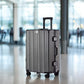 28 Inch Premium Aluminum Hard Shell Luggage | Zipperless Suitcase with TSA Lock | Silent 360° Spinner Wheels