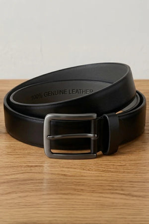 Premium Genuine Leather Men Belt | Stylish, Durable, and Trendy