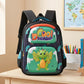 Printed Lightweight Kids School Bag | Dinosaur Printed Backpack