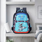 Printed Lightweight Kids School Bag | Spacecraft Printed Backpack