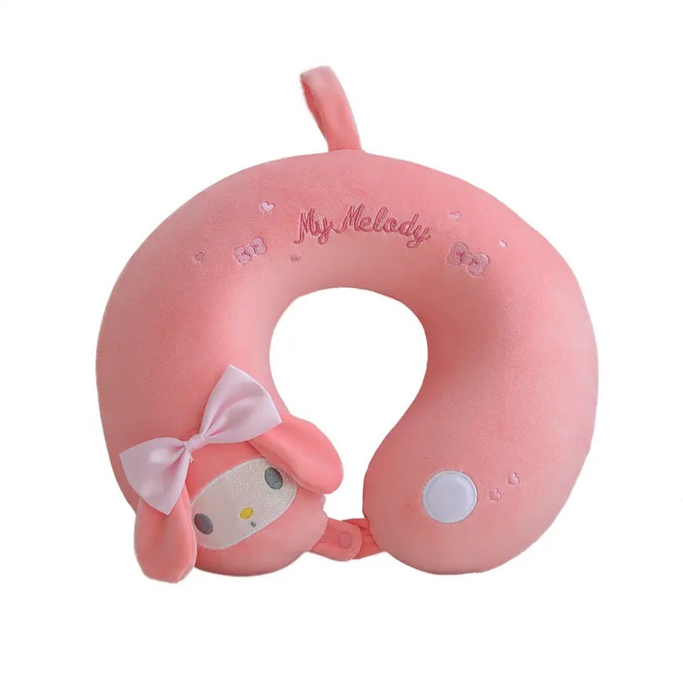 Soft Memory Form Neck Pillow | Cute Neck Rest Cushion Zaappy