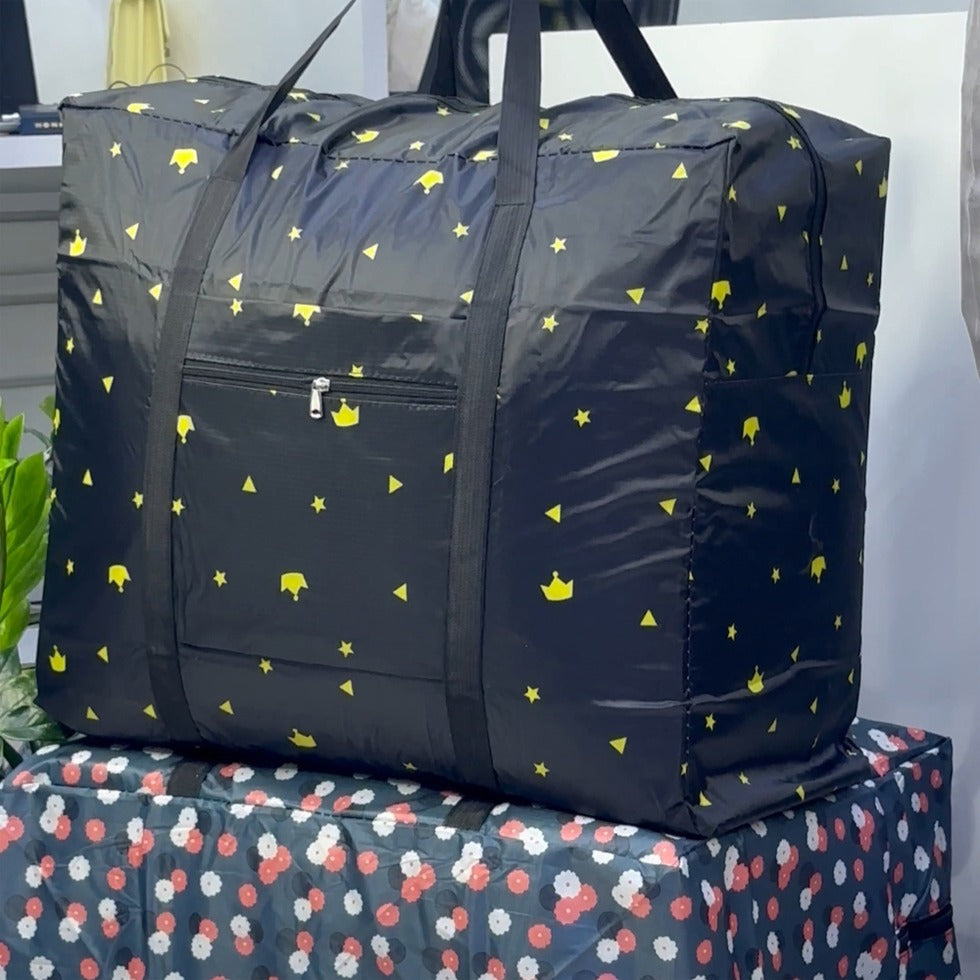 Fashionable Printed Storage Cargo Bag | Jumbo Size Travel Bag Zaappy.com