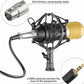 Professional Studio Recording Microphone BM 800 | V8 Live Sound Card Combo