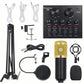 Professional Studio Recording Microphone BM 800 | V8 Live Sound Card Combo