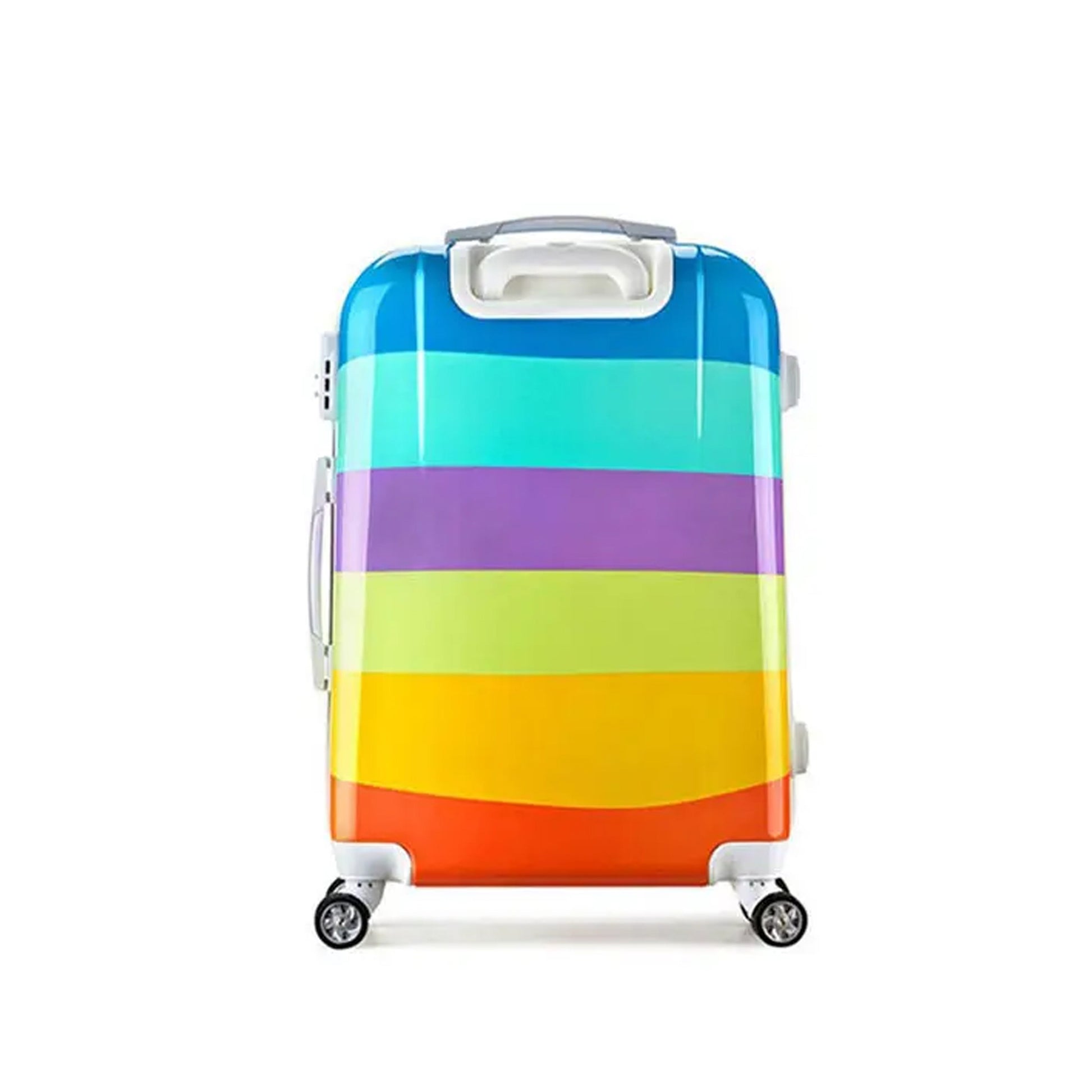 Printed Lightweight ABS 4 Wheels Luggage Bag | 28 inch Size 30-35 Kg Capacity Zaappy