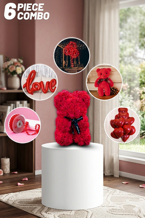 Romantic Valentine's Day 6 piece Gifts Combo For Your Love