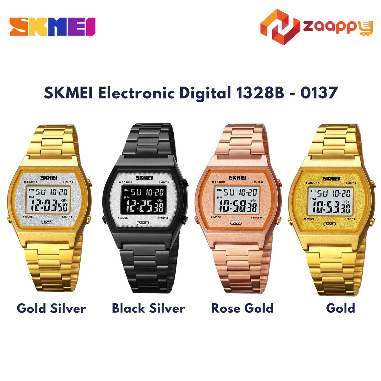 SKMEI Electronic Digital 1328B | Men's Watch | Multifunctional Chronograph Watch