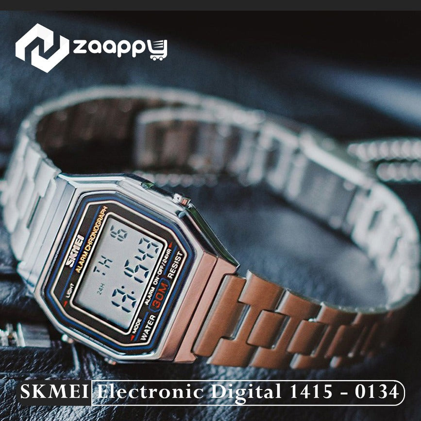 SKMEI Electronic Digital Watch 1415 For Women | Multifunctional Chronographic Watch | WSK0005