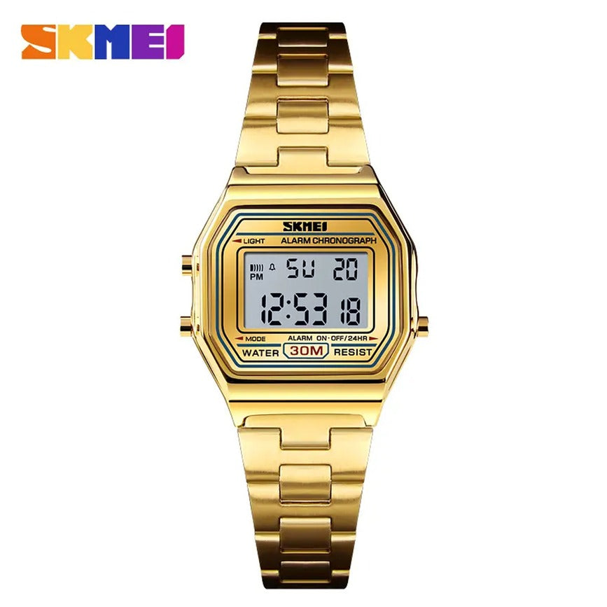SKMEI Electronic Digital Watch 1415 For Women | Multifunctional Chronographic Watch