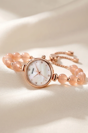 SKMEI 1981 Romantic Style Bracelet Quarts Women's Fashion Watch