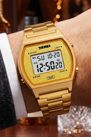 SKMEI Electronic Digital 1328B | Men's Watch | Multifunctional Chronograph Watch
