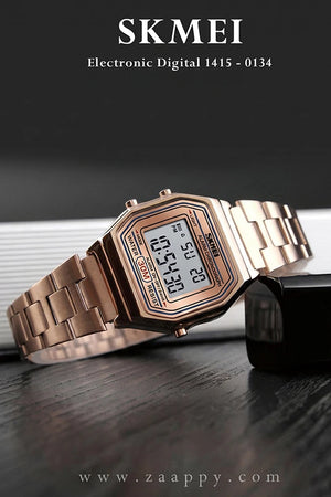 SKMEI Electronic Digital Watch 1415 For Women | Multifunctional Chronographic Watch