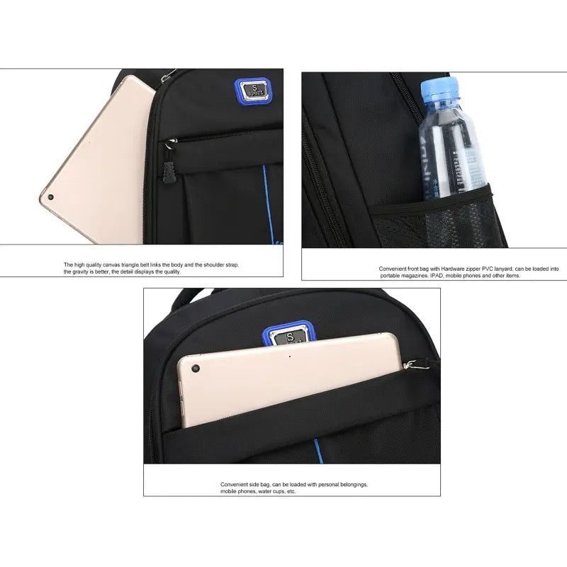 New Fashion Large Capacity School Backpack | Multifunctional Outdoor Travel Bag Zaappy
