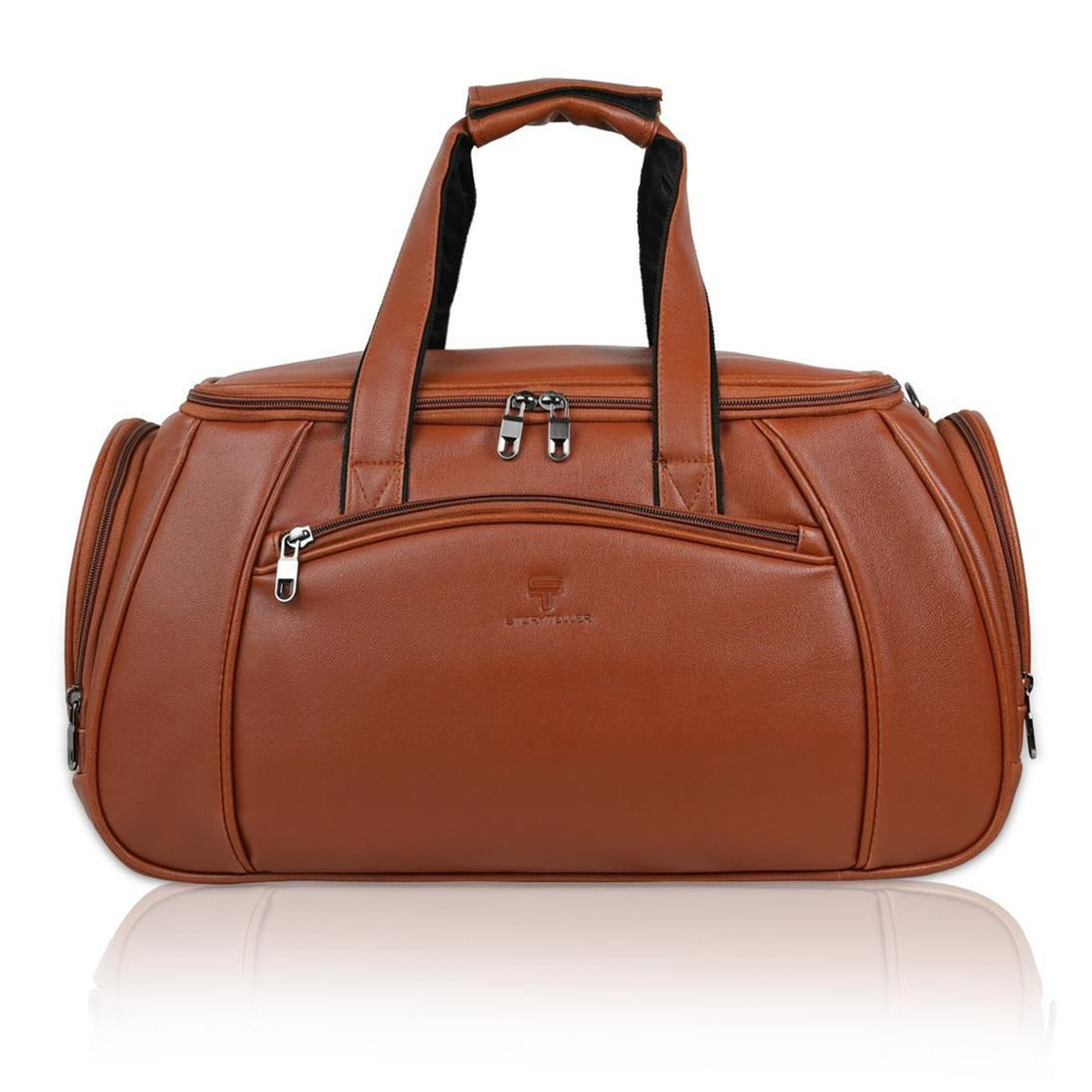 Stylish Leather ST Men Duffle Bag | Multifunctional Carry on Travel Bag