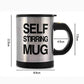 FLASH SALE ⚡ Self Stirring Electric Stainless Steel Coffee Mug | Automatic Self Mixing Cup Zaappy
