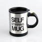 FLASH SALE ⚡ Self Stirring Electric Stainless Steel Coffee Mug | Automatic Self Mixing Cup Zaappy