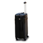 24" Black Colour Travel Way ABS Luggage Lightweight Hard Case Trolley Bag Zaappy.com