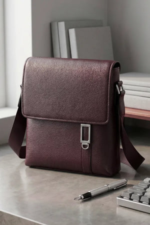 Side Bags For Men Fashion PU Leather