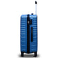 3 Pcs Full Set 20" 24" 28 Inches Blue Colour SJ New ABS Lightweight Spinner Wheel Travel Luggage Zaappy.com