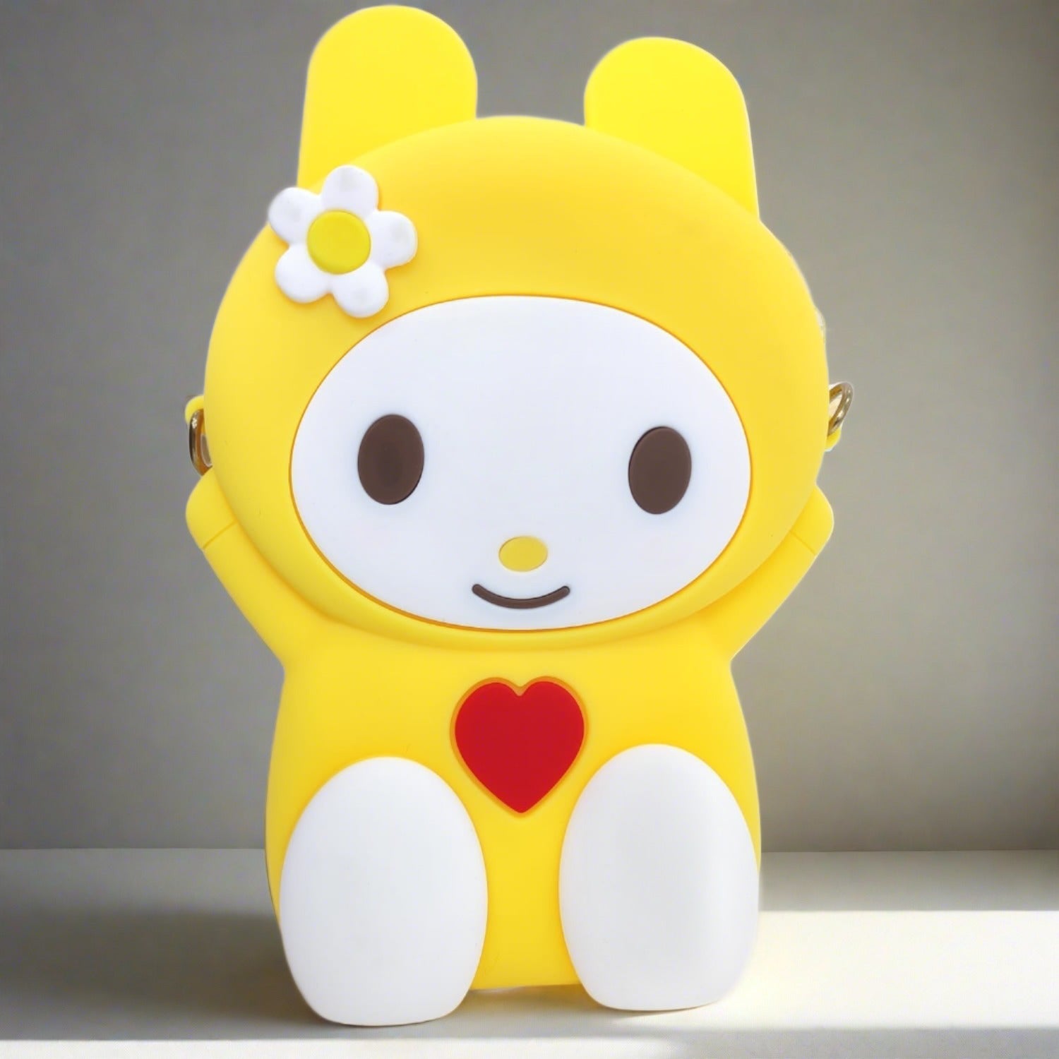 Silica Gel Cute Bear Phone Bag For Girls | Mini Cross Body Shoulder Bag