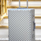28 Inch Large Size Aluminium Framed 3D Diamond Hard Shell Without Zipper TSA Checked Luggage