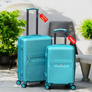 Sinomate Medium Size 24 inch 25 Kg Capacity Lightweight ABS Luggage | Cabin Size Luggage FREE