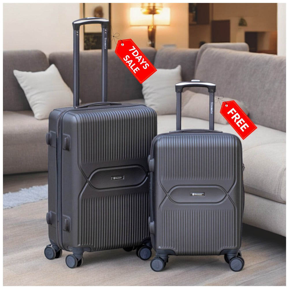 Buy 1 Get 1 Free | Medium Size 24" Lightweight ABS Luggage | Cabin Size Luggage FREE
