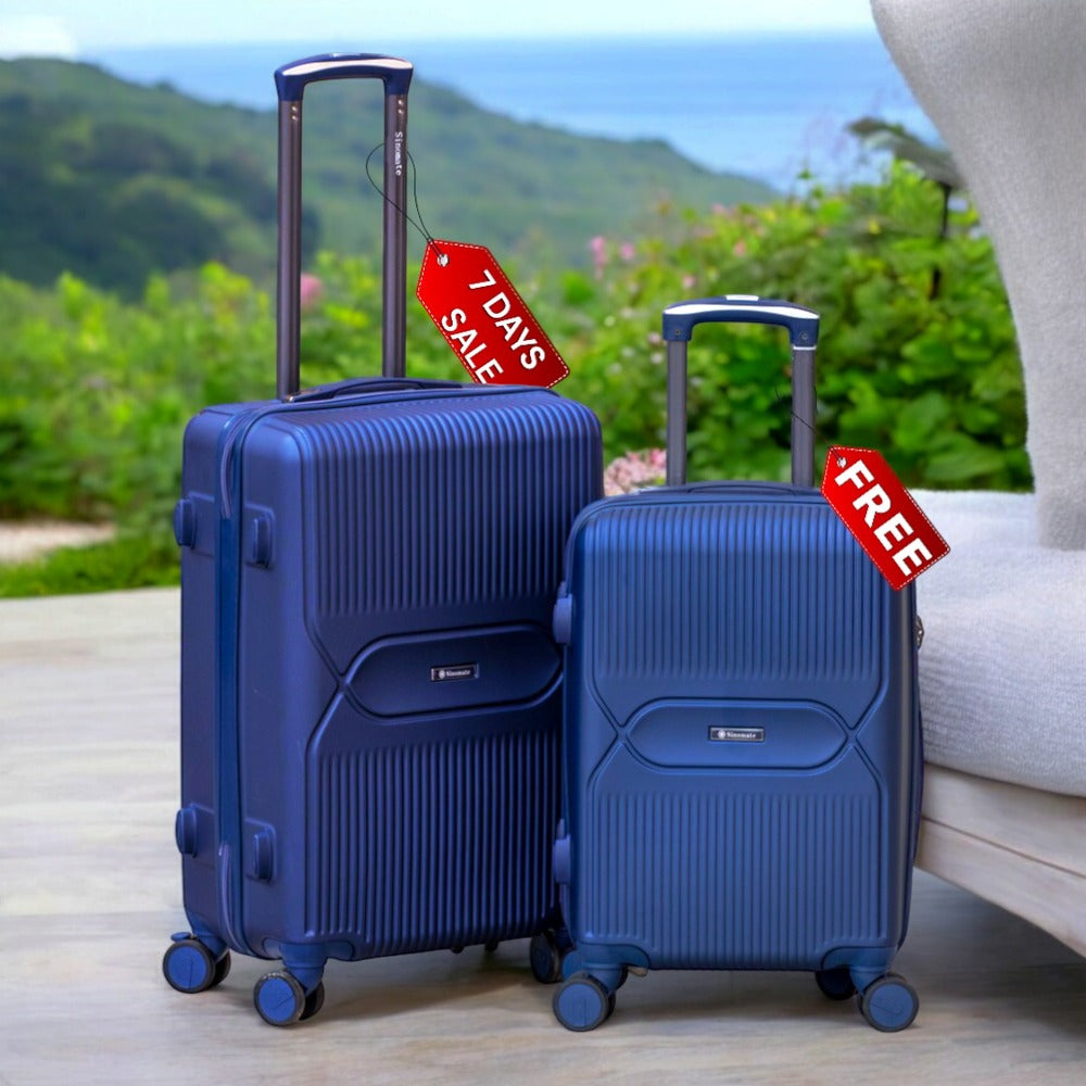 Buy 1 Get 1 Free | Medium Size 24" Lightweight ABS Luggage | Cabin Size Luggage FREE