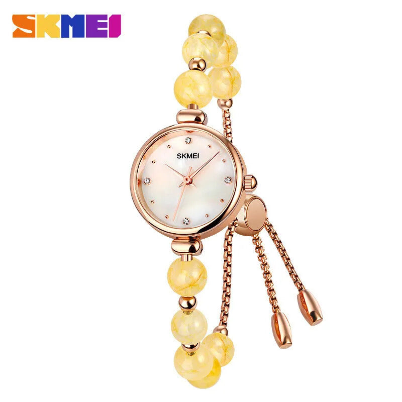 SKMEI 1981 Romantic Style Bracelet Quarts Women's Fashion Watch